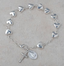 Rosary bracelet